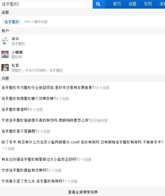徒手整形真的靠谱吗?