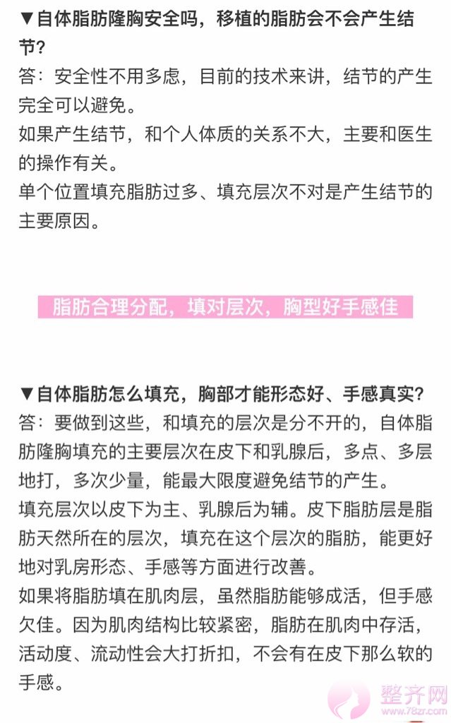 自体脂肪隆胸的基础知识