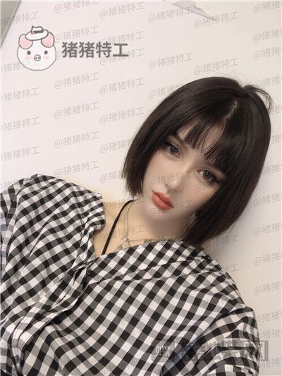 重庆精美田永华鼻部手术案例价格分享,短发女孩配好看的鼻子精致感get~